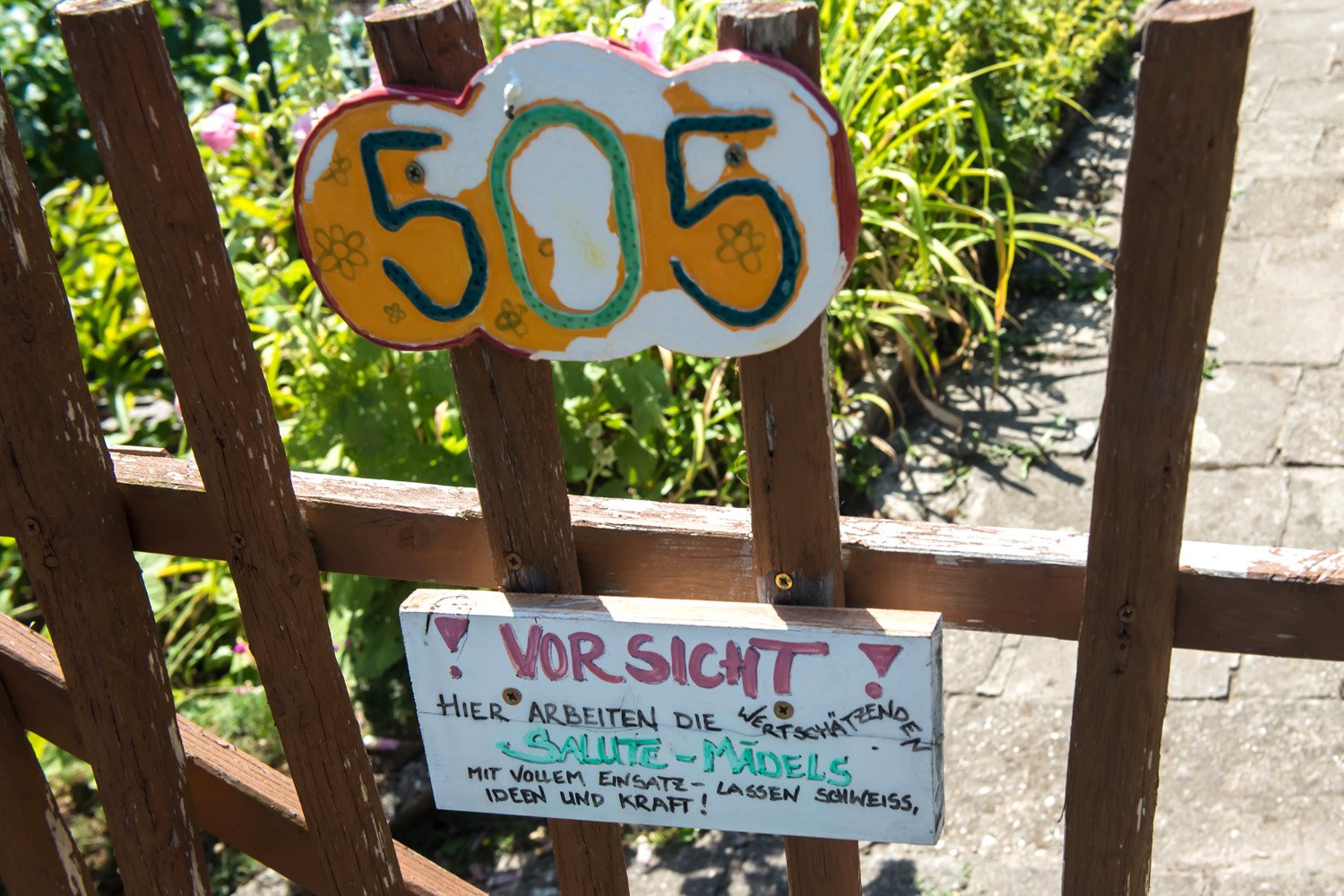 Dach im Salute-Garten - Karree49