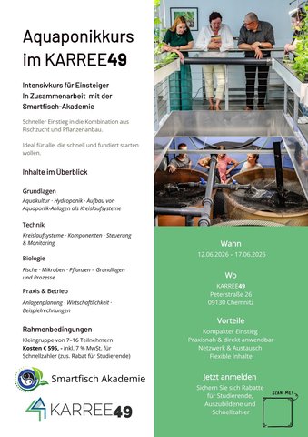 Aquaponikkurs im KARREE49