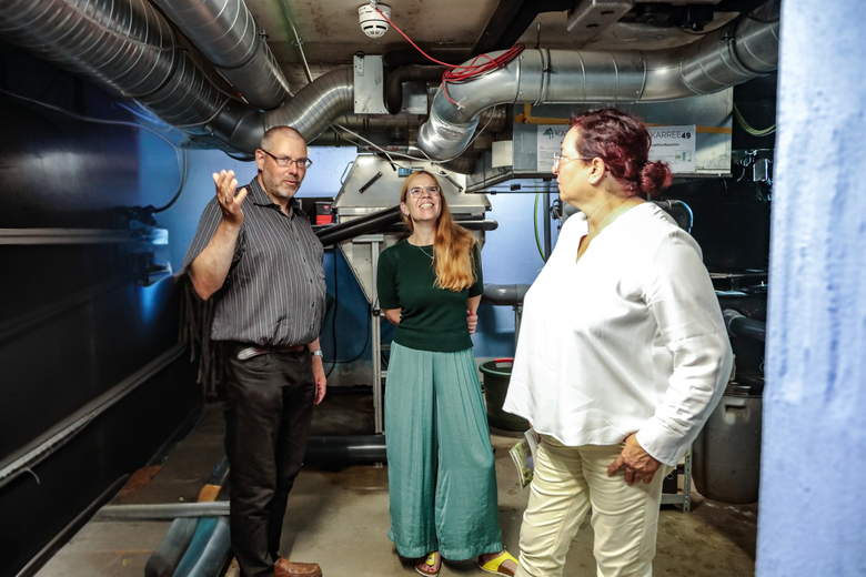 Besuch Ulrike Harzer