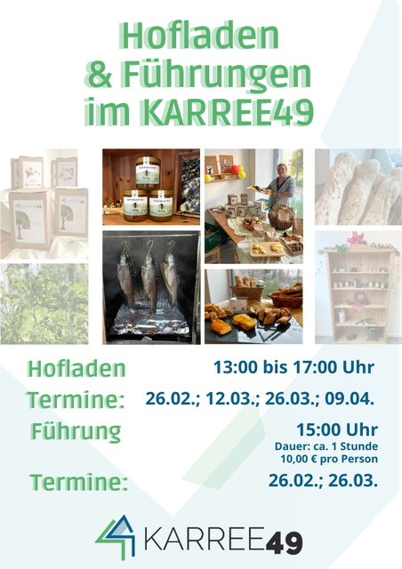 Hofladen Popup Fenster