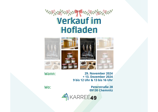 Kopie von Verkauf im Hofladen Flyer