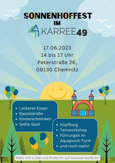 Plakat Sonnenhoffest